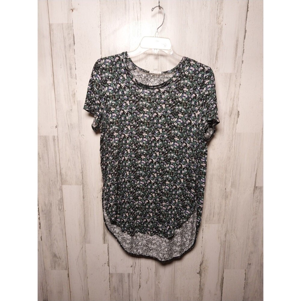 Wilfred Women's Small Ditzy Floral Knit Tee Shirt